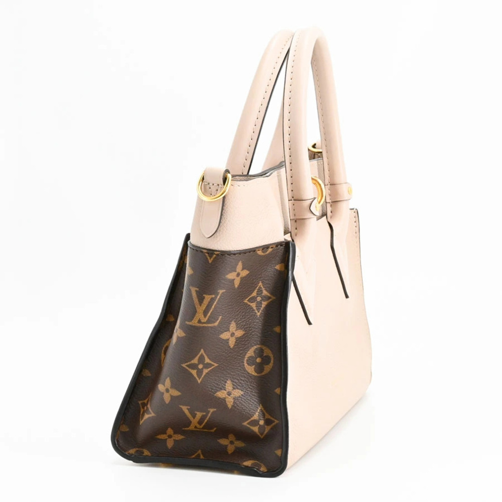 Louis Vuitton On Greige My Handbag Side Gray